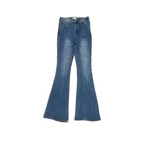 Rue21 Flare Women's size 6 Medium Wash Blue Denim Jeans